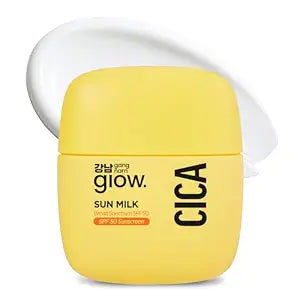GANGNAM GLOW CICA SUN MILK 1.69 floz, Moisturizer with SPF 50