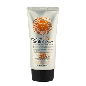 Dodo 3W Clinic Intensive UV Sunblock Cream SPF50+/PA+++ 70ml