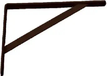Knape & Vogt 208 Blk 400 16 Black Super-Duty Ultimate L-Bracket