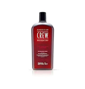 American Crew Men's Shampoo, Fortifying for Thinning Hair, Refreshes Scalp, 33.8 Fl Oz