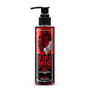 2 in 1 Wig Shampoo & Conditioner, Synthetic Wig Care Shampoo, Moisturizing & Gentle Formula. 200ml/6.76fl oz (Synthetic Wig（ph6）, 200ML)