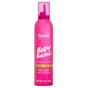 suave+ Body Builder Volumizing Mousse for Fine Hair, Lightweight, 9 fl oz