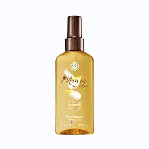Yves Rocher Monoï de Tahiti Dry Body Oil, Lightweight Non-Greasy Moisturizing Oil with Tiare Flower, Fast-Absorbing After-Sun Body Oil for Smooth Radiant Skin, 4.2 fl oz