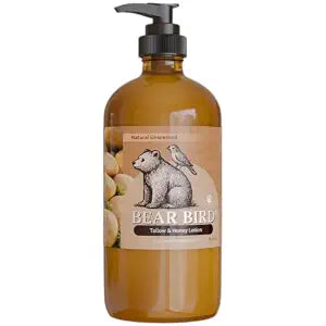 100% Grass-Fed Tallow & Raw Honey Lotion with Olive Oil, (UNSCENTED)