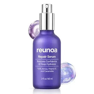 Reunoa Bruise Defense & Repair Serum, Arnica Serum for Dry & Fragile Skin, Enhance Skin Barrier, Reduce Redness, Skin Hydration, with Vitamin K and Ceramides, Refreshing & Non-Greasy (60ml) (1)