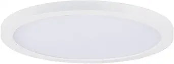 Maxim Lighting Chip 9" Flush Mount | White Finish | White Pmma Acrylic Shade | Transitional Flush Mount | Ideal for Bedrooms, Hallways & Entryways | Dimmable Wet Rated | 57694WTWT