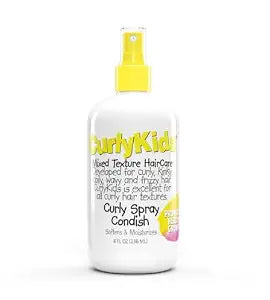 CurlyKids Curly Spray Condish Leave-In Conditioner for Kids, 8oz