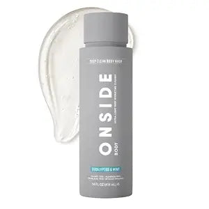 ONSIDE Men's Deep Clean Body Wash, Eucalyptus Mint,14 fl oz