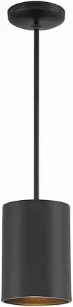 Access Lighting 29006-MBL Pilson XL Pendant, 1-Light 60 Watts, Matte Black