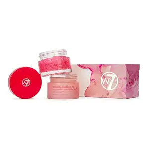 W7 Sweet Dreams Lip Scrub and Overnight Mask Duo - Strawberry