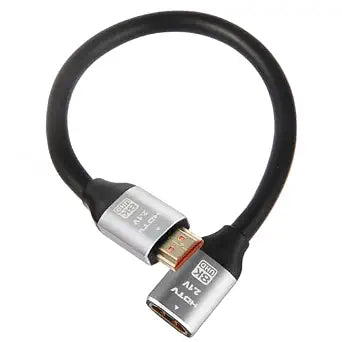 HDMI Extension Cable 8K, HDMI Male to Female Adapter Extender Cord 1FT, Compatible with Xbox PS5 PS4 Roku TV Laptop PC and More