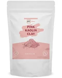 100% Natural Rose Clay/Pink Kaolin Clay Powder 227g / 0.5Lbs for Creams, Face Masks, and Soap Making