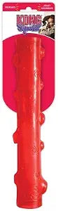 KONG Squeezz Stick Interactive Chew Toy for Dogs with Grippy Texture - Large (2-Pack)