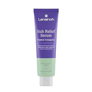 Lansinoh Itch Relief Serum for Pregnancy, Soothing Skin Care, 4.4 Ounces