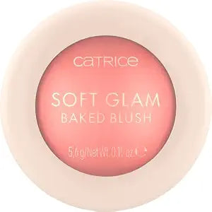 Catrice Soft Glam Baked Blush, Luminous Powder Flush (010 On Cloud Pink)