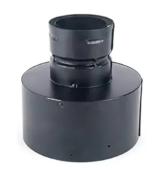 DuraVent 3PVL-X6 PelletVent Double-Wall Air-Insulated Pellet Stove Chimney Adapter with Stainless Steel Inner Wall and Galvalume Outer Wall, 6" Diameter