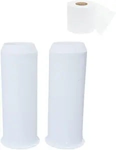 ParaBellum Designs Large TP Glide Roller  Friction-Free Insert for Smooth Bathroom Use  Made in USA (2-Pack Large)