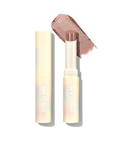 SHEGLAM Lunar Jelly Frosty Eyeshadow Stick Shimmer Soft Cream Long-lasting Light-catching Glow Eye Makeup-05 Caramel Candy