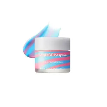 LANEIGE Bespoke Lip Sleeping Mask | Customized Hydrating Overnight Treatment | Vitamin C, Shea & Murumuru Seed Butter, Antioxidants | For Flaky, Dry Lips | Korean Skin Care