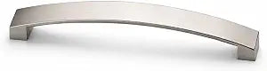 ANGSTROM 1-Pack Curved Arch Cabinet Pulls, 6.25 Inch (Brushed Nickel)
