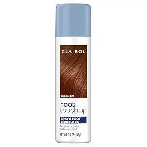 Clairol Root Touch-Up Hair Coloring Spray, Auburn Red, Pack of 1