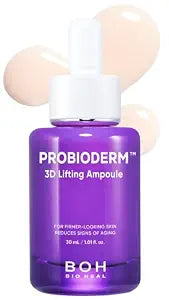 BIOHEAL BOH Probioderm™ 3D Lifting Ampoule 1.01 fl oz (30 ml) | Advanced Elasticity Serum for Sculpted, Firm Skin | Powerful 3D Lifting Formula with Probiotics & Peptides for Daily Skincare