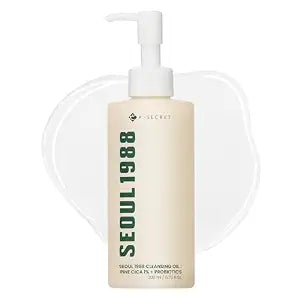 K-SECRET SEOUL1988 Cica Cleansing Oil, Gentle Makeup Remover, 6.76 fl oz