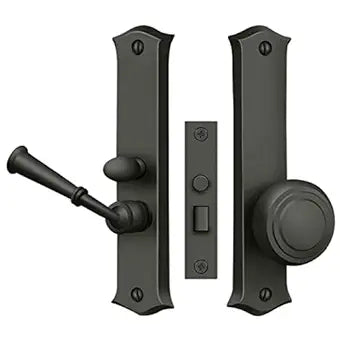 Deltana SDL688U10B Storm Door Latch; Classic; Mortise Lock; Oil Rubbed Bronze Finish