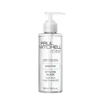 Paul Mitchell Clear Styling Glaze, Fragrance Free, For Sensitive Scalp + Skin, 5.1 fl. oz