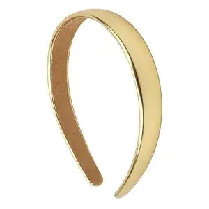 Gold Headbands for Women Glitter Hair Bands DIY Plain Headbands Fashion Gold Hair Accessories for Women Girls