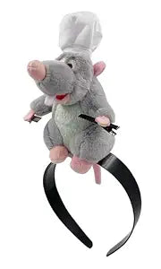Mouse Headband, Gray or Blue, 1-Piece Costume Hair Accessory