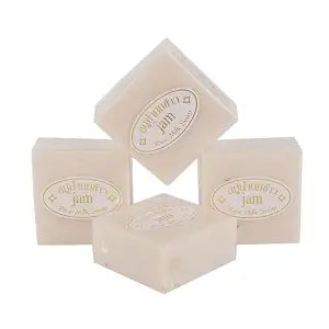 4 Pack Thai Rice Soap Bar Original Bath Soap, 65g/2.29 Oz Each