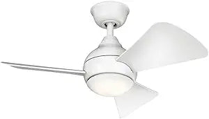 Kichler 337033MWH Ceiling Fan Light Kit