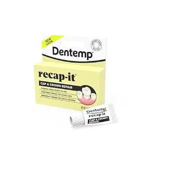 Dentemp Recap-It Cap and Crown Repair Dental Kit, Pack of 1