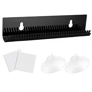 Hair Extension Holder Braiding Hair Rack Hair Extension Hanger Hair Holder Weft Holder w/2 Suction Cups Designed to Securely Hold Extra Wide Wefts While You Wash, Color, Style & Store