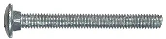 Hillman 3/8 in. Dia. x 3 in. L Hot Dipped Galvanized Steel Carriage Bolt 50 pk