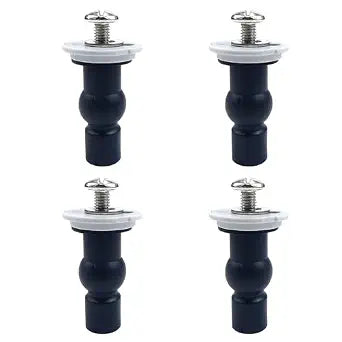 ECUDIS 4 Pack M6 Toilet Seat Hinges Screws