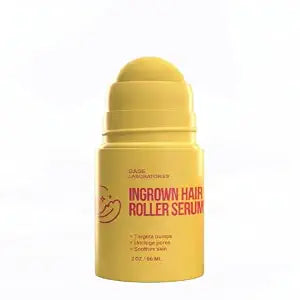BASE LABORATORIES Ingrown Hair Roller Treatment Serum, Skin Smoothing & KP
