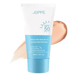 Tinted Sunscreen for Face, Korean Sunscreen SPF 50+, 50ml (1PC)