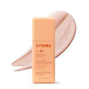 BYOMA Sunscreen - Ultralight Face Fluid SPF 30, No White Cast