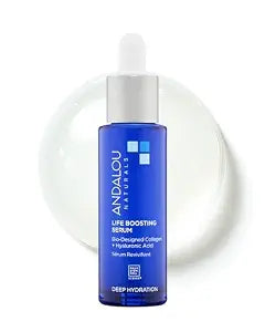 Andalou Naturals Collagen + Hyaluronic Acid Serum for Face (1 fl oz)