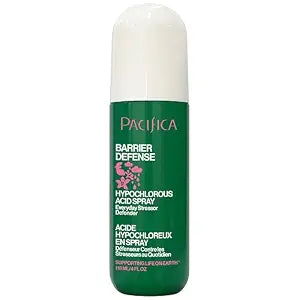 Pacifica Hypochlorous Acid Spray for Face and Skin; Barrier Defense Facial Mist | Soothe Redness, Acne, Eczema, Irritation | HOCl Non-Toxic Clean Formula Facial Cleanser Spray | Fragrance-Free, Vegan