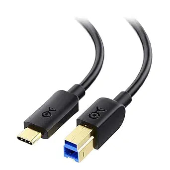 Cable Matters USB C to USB B 3.0 Cable, 3.3ft, Black