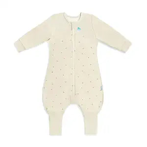 Love to Dream Baby Sleep Suit Long Sleeve 1.5 TOG | Soft Cotton for All-Season Warmth, Stretch & Comfort | Oatmeal Twigs, 12-24 Months