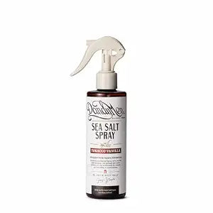 Sea Salt Spray for Men – Texturizing & Volumizing Hair Spray for Beachy Waves, Matte Finish - Tobacco Vanilla, 1-pack