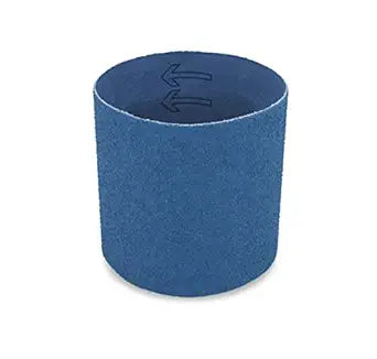CS Unitec | 42040 | PTX Zirconium Grinding Belt Sleeve. 40-Grit Metal Grinder Tool, 3.5" Diameter x 4" Wide (Pack of 10) - Made in Germany