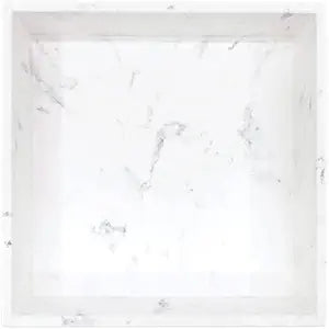 Transolid SSP1414-47 SaraMar 14-in x 14-in Storage Pod, White Venito