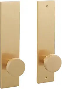 Signature Hardware 455659 Moceri Solid Brass Dummy Door Knob Set