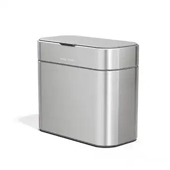 simplehuman Compost Caddy, Detachable and Countertop Bin, 4 Liter / 1.06 Gallon, Brushed Stainless Steel