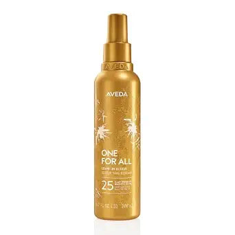 Aveda One For All Leave-In Elixir | 25 Benefits Including Hair Hydration, Heat Protection, Frizz Control | For All Hair Types And Textures | With Moringa Seed And Jojoba Oils